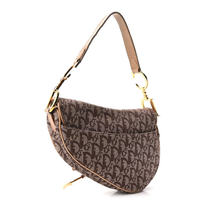 Christian Dior Monogram Saddle Bag Brown 3 of 10