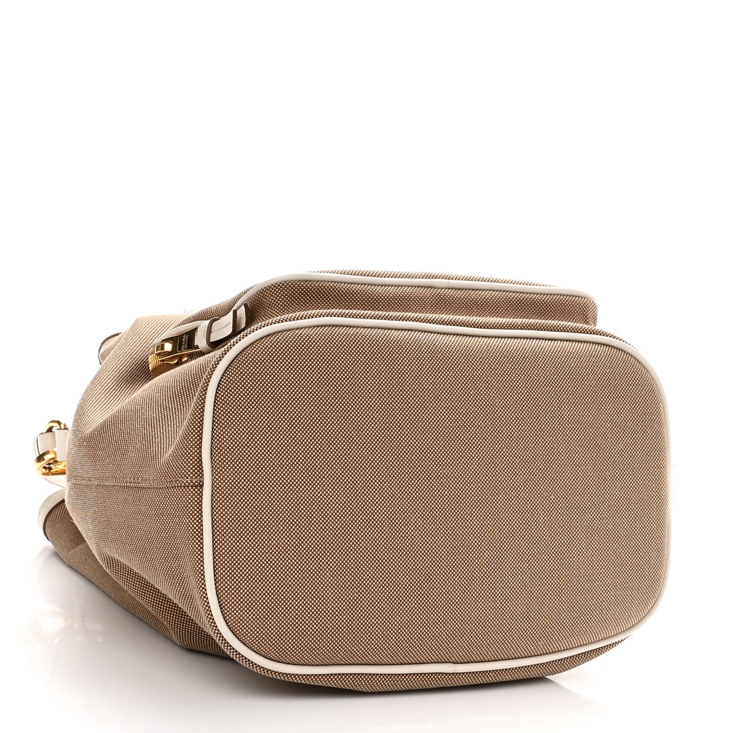 Prada Jacquard Logo Mini Bucket Crossbody Bag Corda Talco 4 of 9