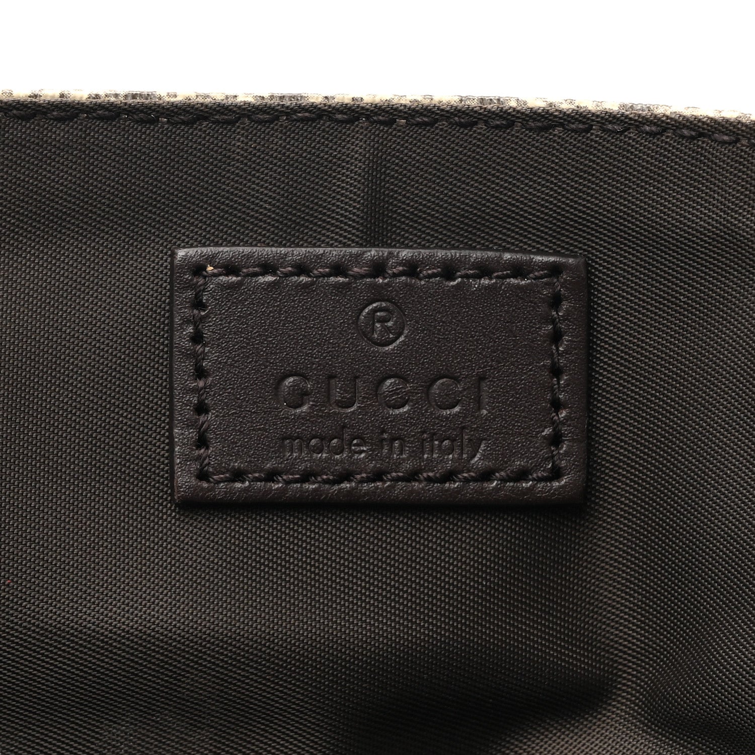 Gucci GG Plus Monogram Messenger Diaper Bag Dark Brown 7 of 20