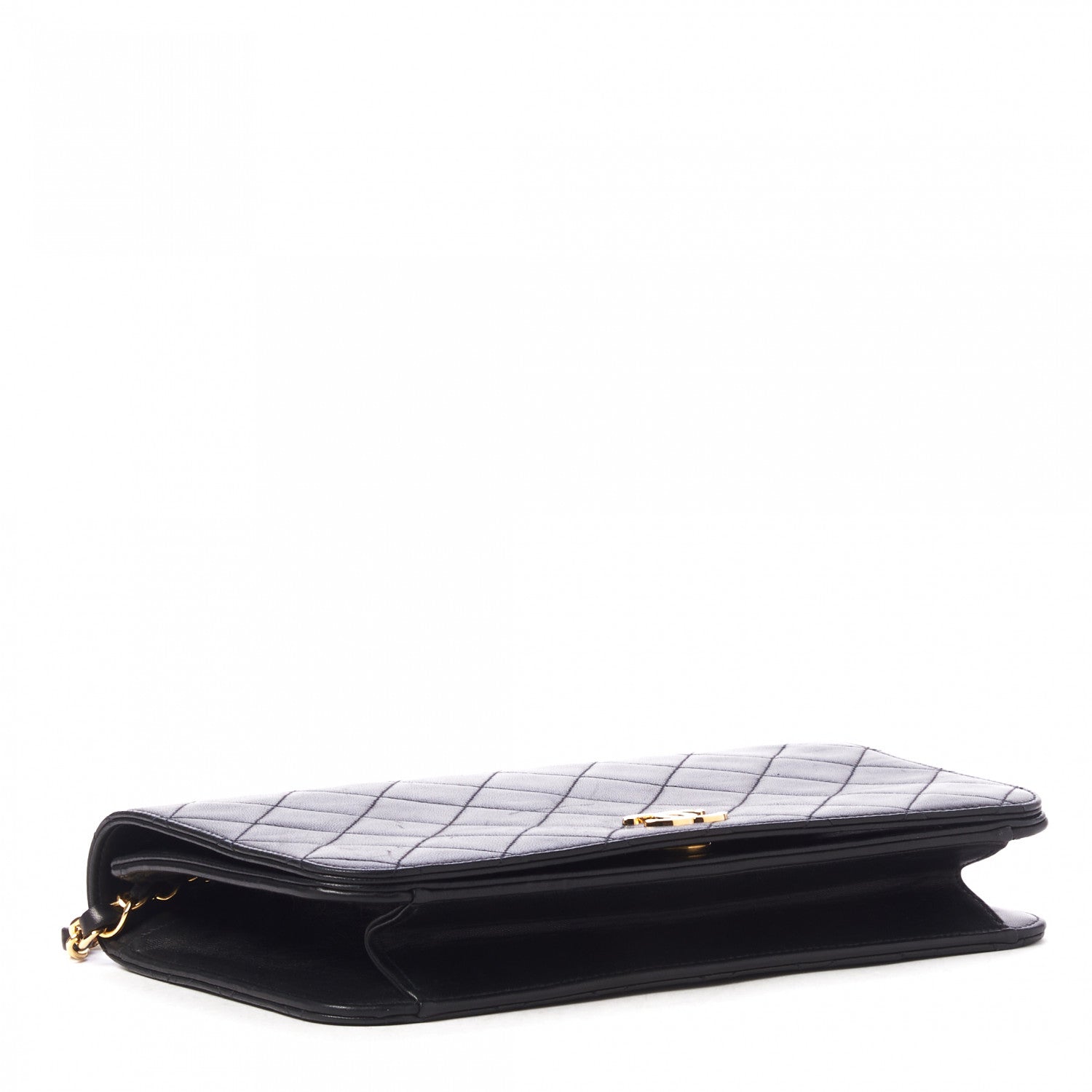 Chanel Lambskin Quilted Small Single Flap Black 3 of 9