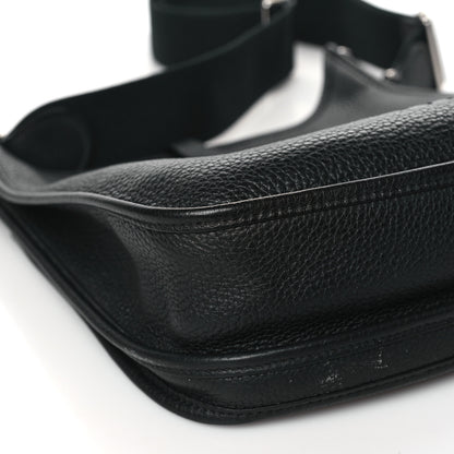Hermes Taurillon Clemence Evelyne III PM Black 9 of 11