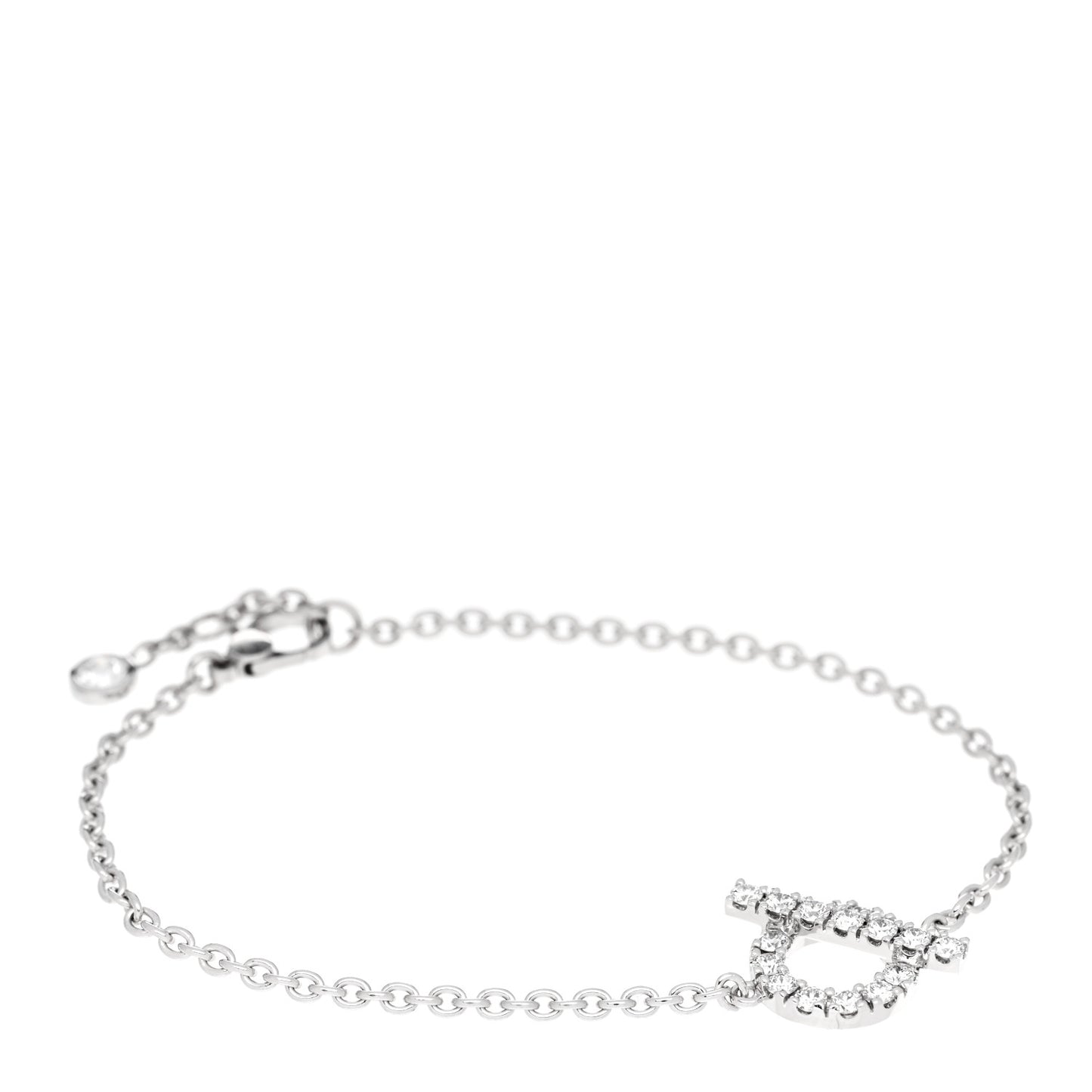 18K White Gold Diamond Finesse Bracelet SH