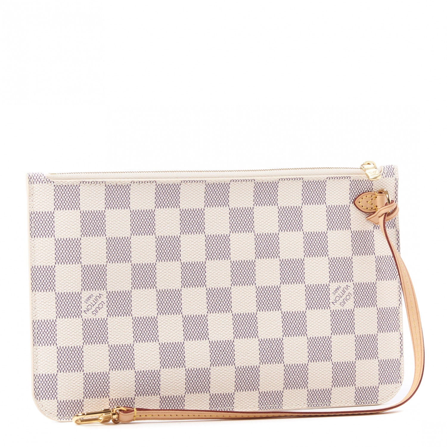 Louis Vuitton Damier Azur Neverfull MM GM Pochette 2 of 7