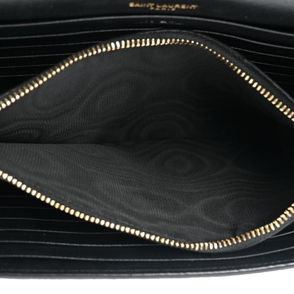 Saint Laurent Calf Hair Monogram Chain Wallet Leopard 6 of 16