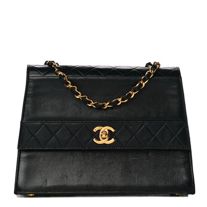 Chanel Lambskin Quilted Jumbo Single Flap Black 1 of 24