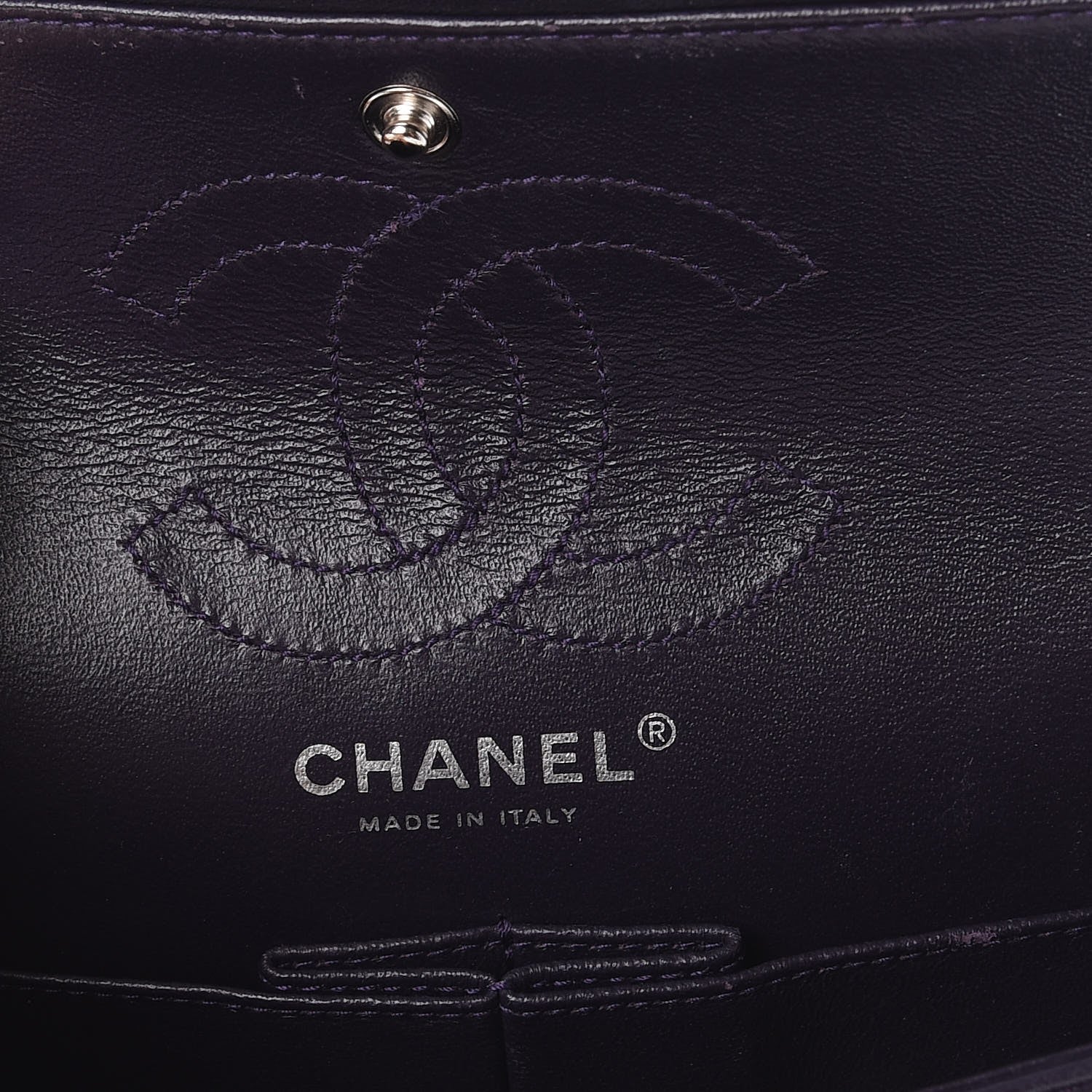Chanel Patent 2.55 Reissue Flap 224 Purple 6 of 11