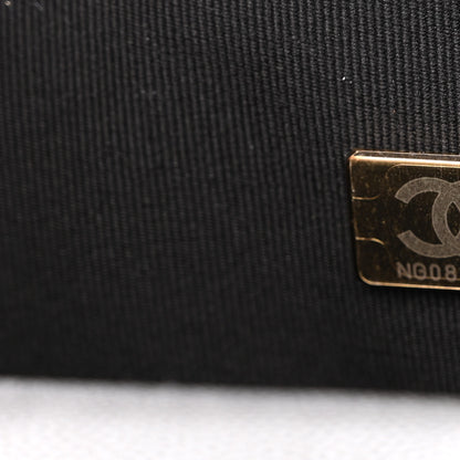Chanel Caviar Quilted School Memory Small Top Handle Flap Black 7 of 11