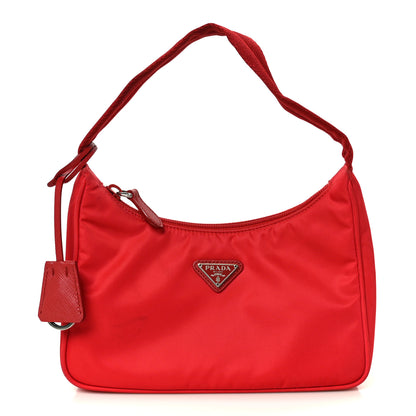 Prada Tessuto Nylon Mini Re-Edition 2000 Bag Rosso 1 of 10