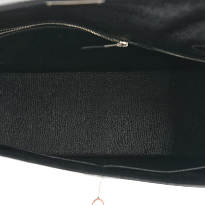 Hermes Epsom Kelly Sellier 32 Black 5 of 16