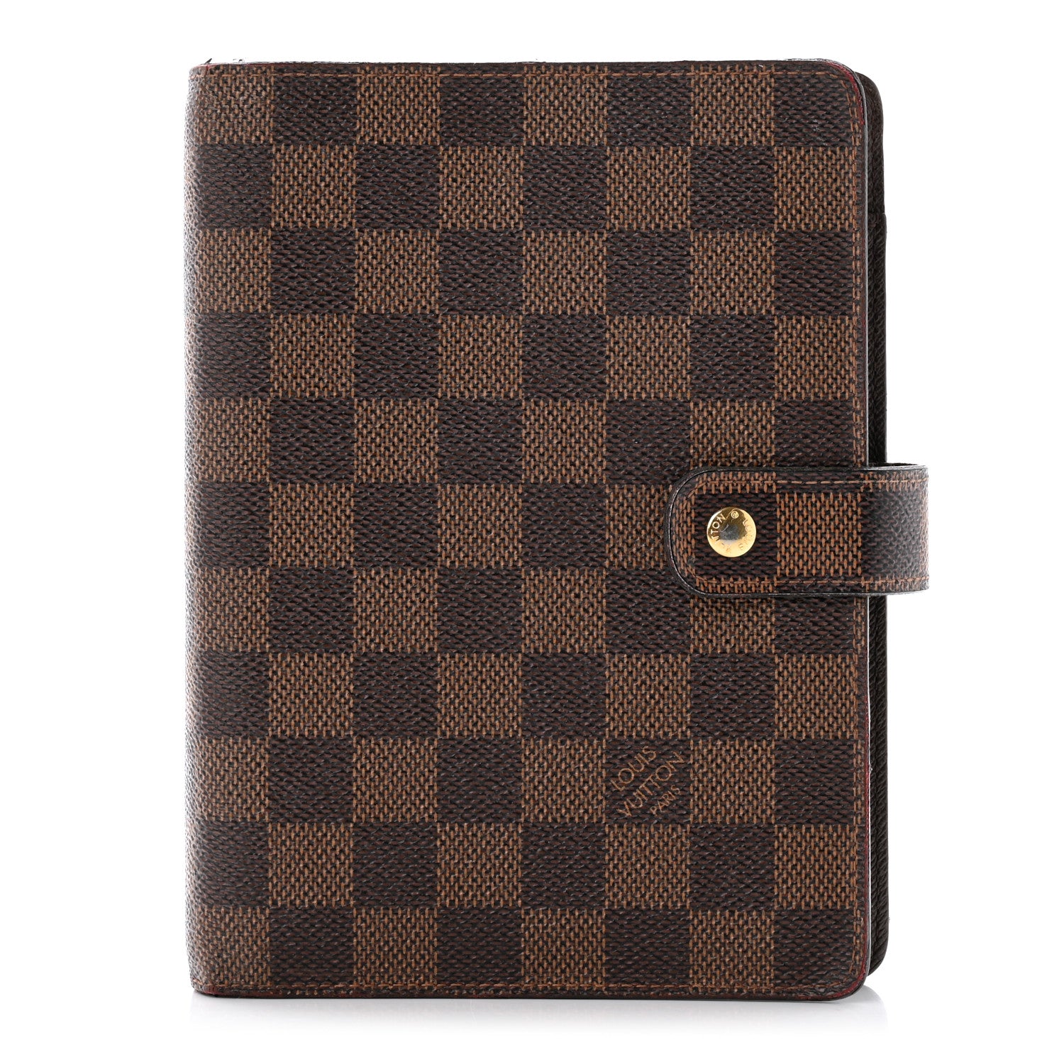 Louis Vuitton Damier Ebene Medium Ring Agenda Cover 1 of 7