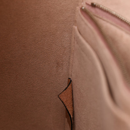 Louis Vuitton Calfskin Lockme Cabas Bois de Rose Black 11 of 12