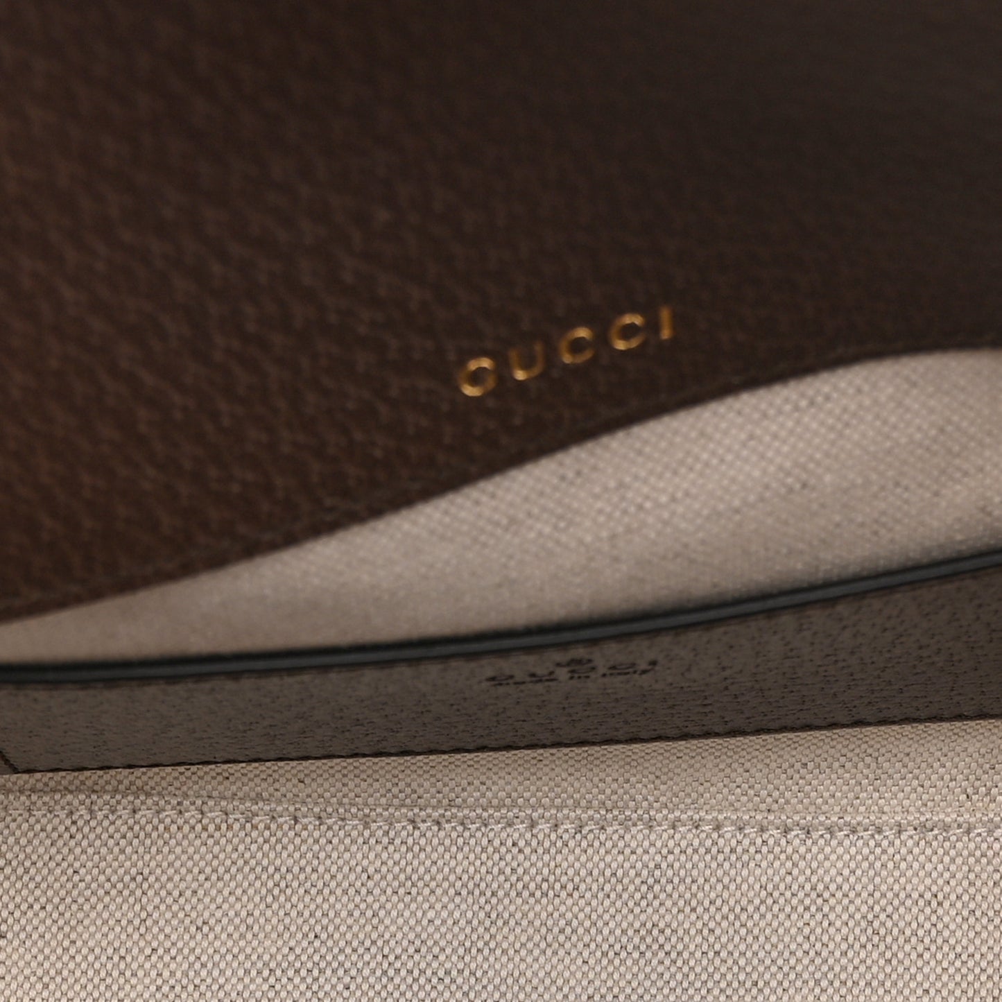 Monogram Jumbo GG Textured Dollar Calfskin Web Mini Horsebit 1955 Shoulder Bag Camel Ebony New Acero