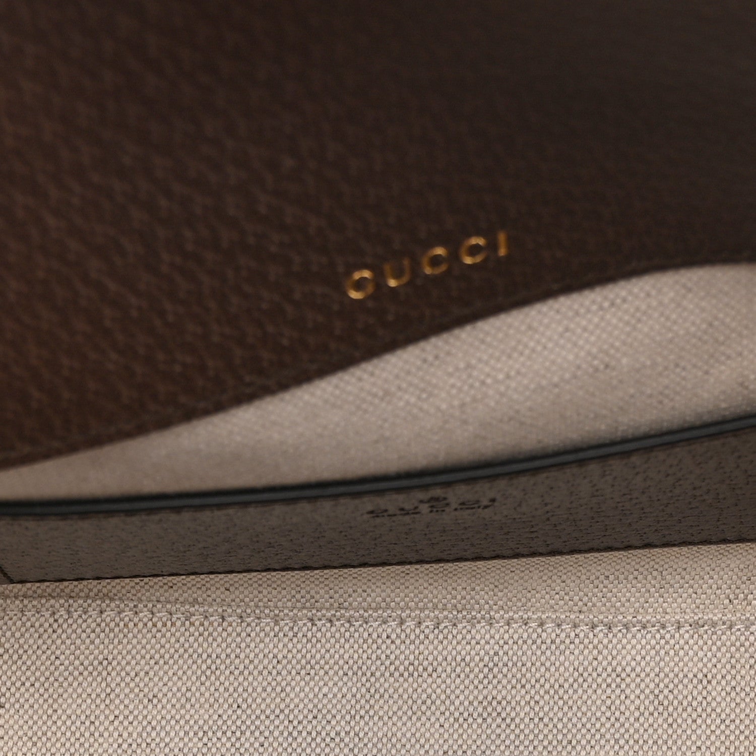Gucci Monogram Jumbo GG Textured Dollar Calfskin Web Mini Horsebit 1955 Shoulder Bag Camel Ebony New Acero 5 of 11