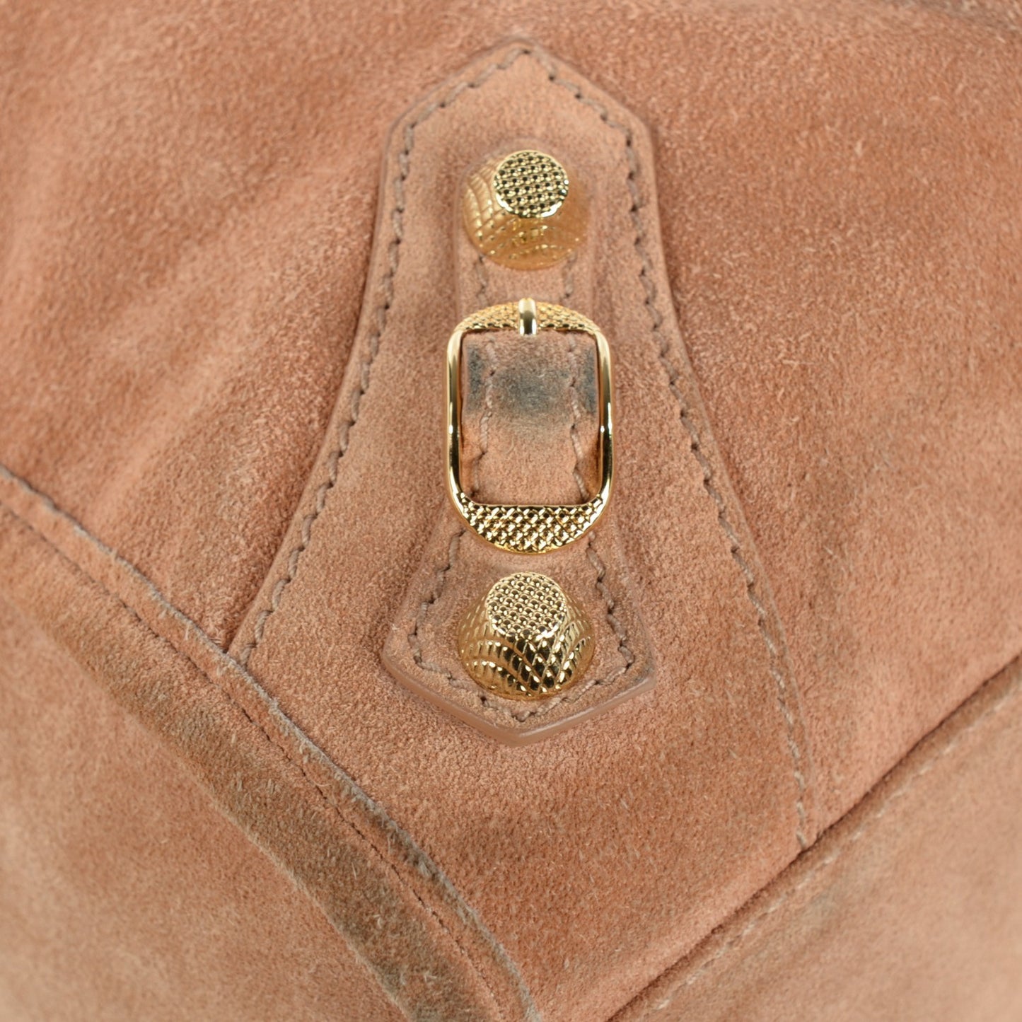 Baby Daim Suede Giant 12 Gold Hardware City Vieux Rose