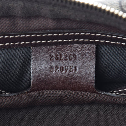Gucci GG Supreme Monogram Belt Bag Dark Brown 7 of 11