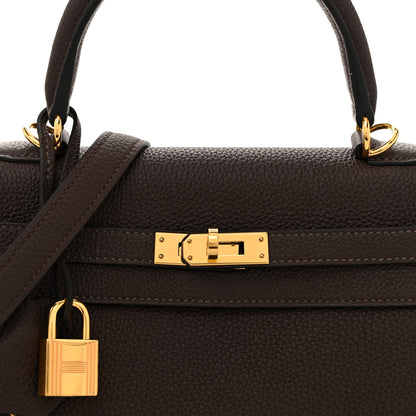 Hermes Togo Kelly Retourne 25 Ebene 8 of 12