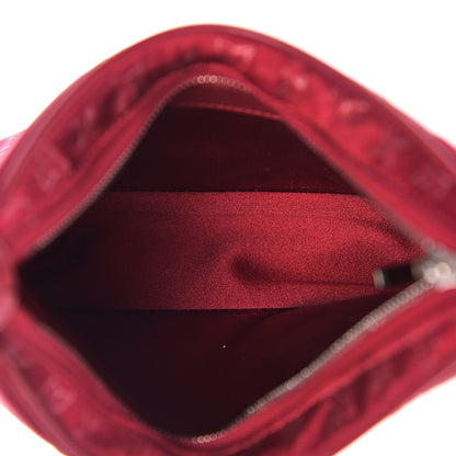 Louis Vuitton Satin Monogram Little Boulogne Red 5 of 10