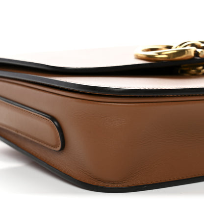 Salvatore Ferragamo Calfskin Trapezio Crossbody Brown 8 of 10