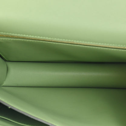 Hermes Epsom Constance 24 Vert Criquet 6 of 10