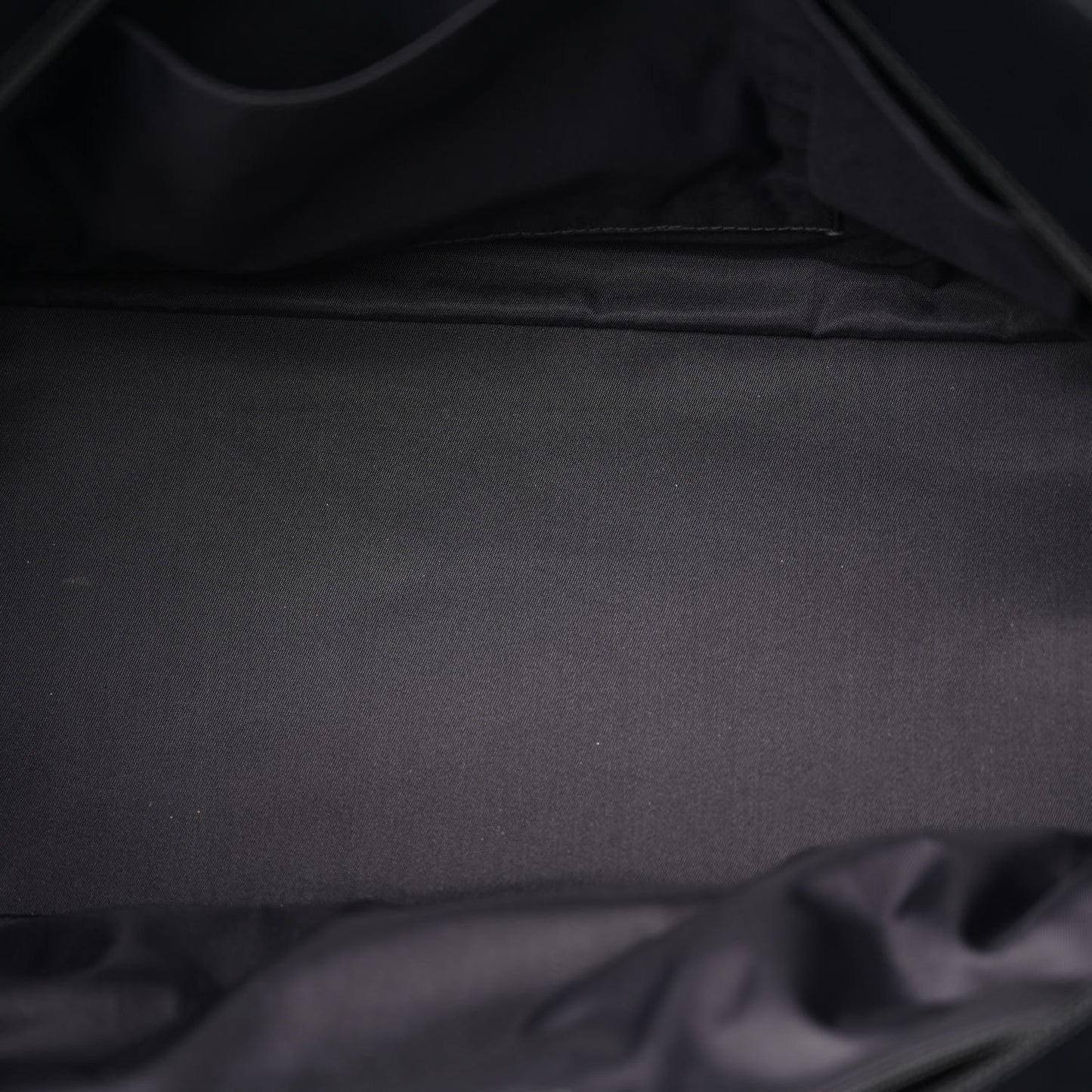 Coated Canvas Quilted Large Paris Biarritz Tote Black