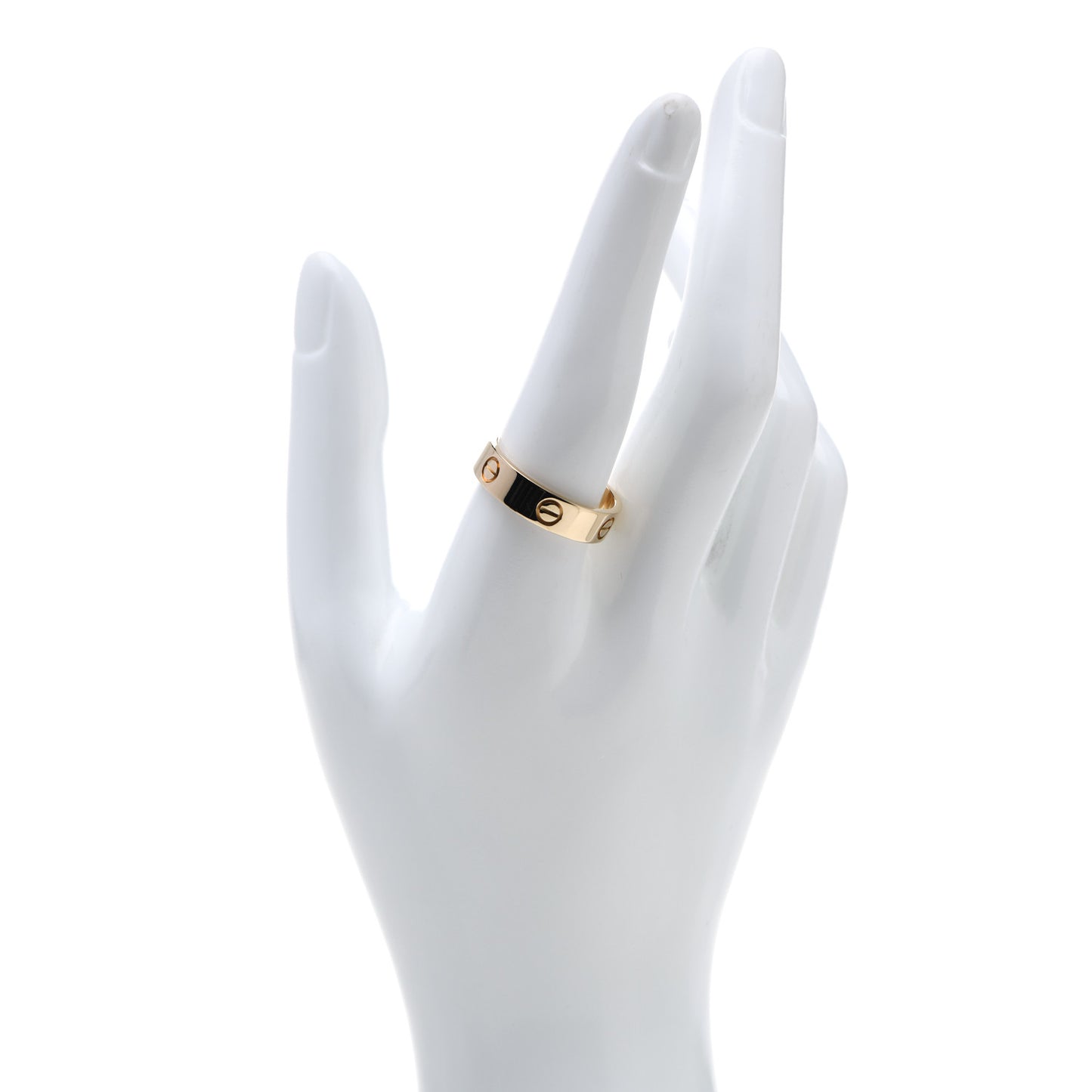 18K Yellow Gold 5.5mm LOVE Ring 63 10.25