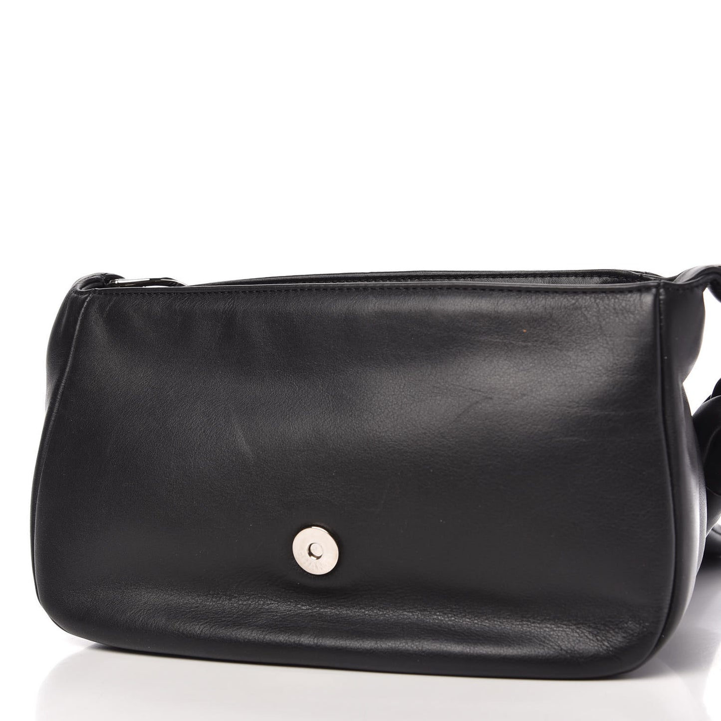 Lambskin Quilted Flap Bag Black