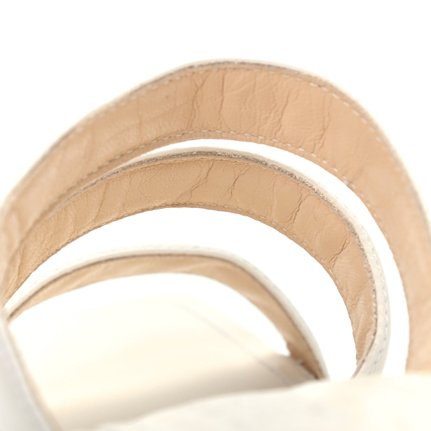 Nappa Auna 65 Mule Sandals 41 Latte