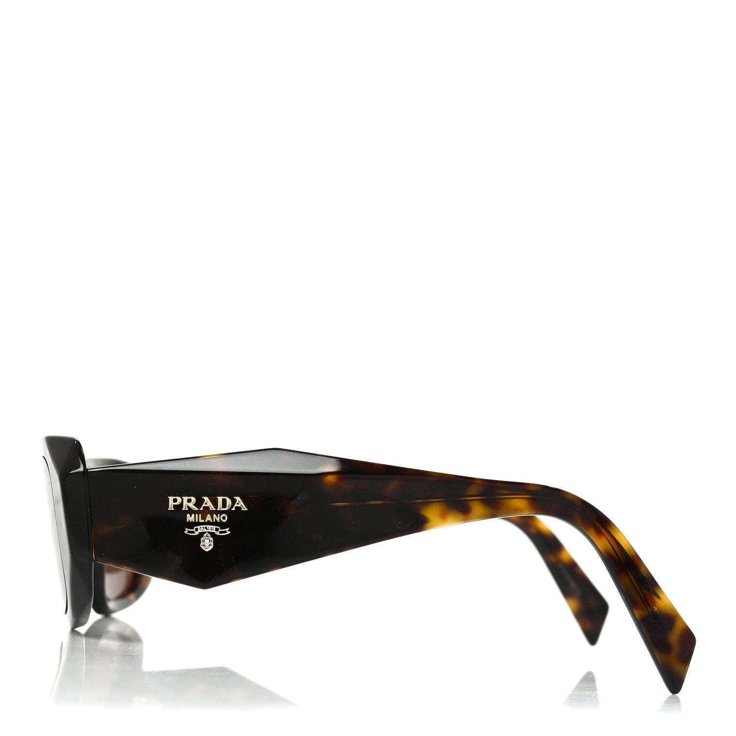 Prada Acetate Symbole Sunglasses SPR 17W Havana 3 of 7