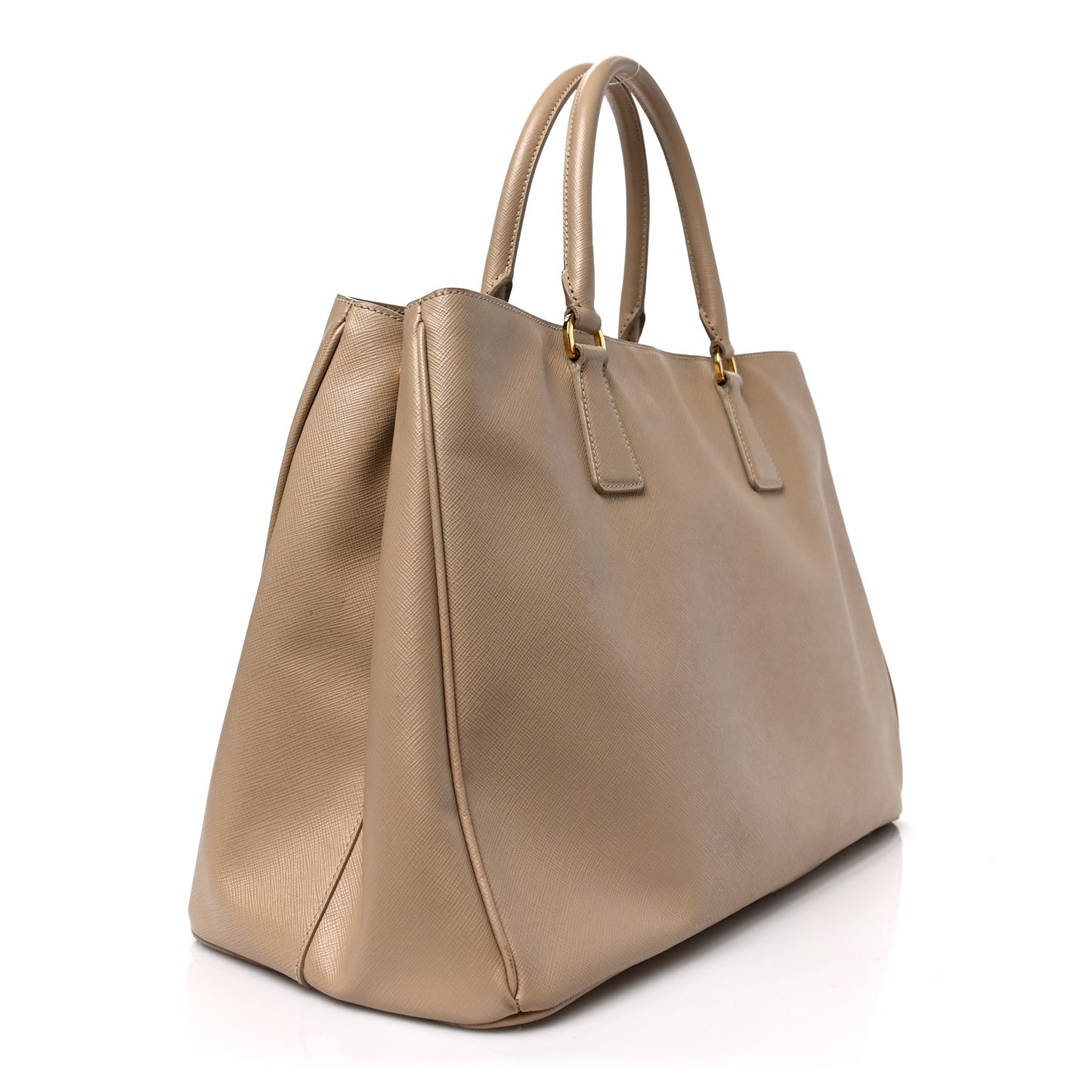 Saffiano Lux Large Tote Sabbia