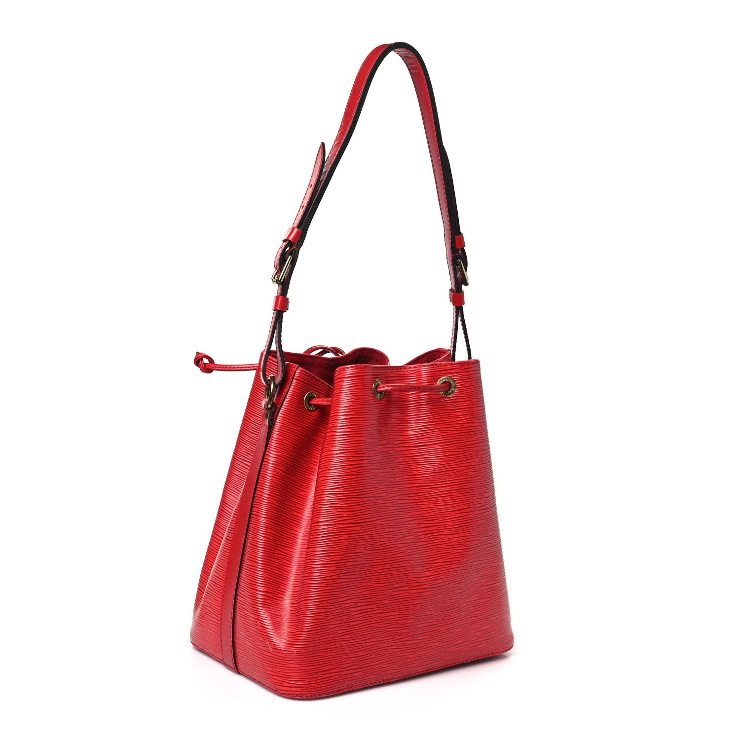 Louis Vuitton Epi Petit Noe Castillan Red 3 of 9