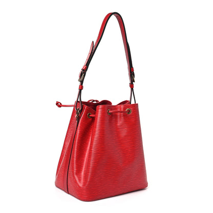 Louis Vuitton Epi Petit Noe Castillan Red 3 of 9