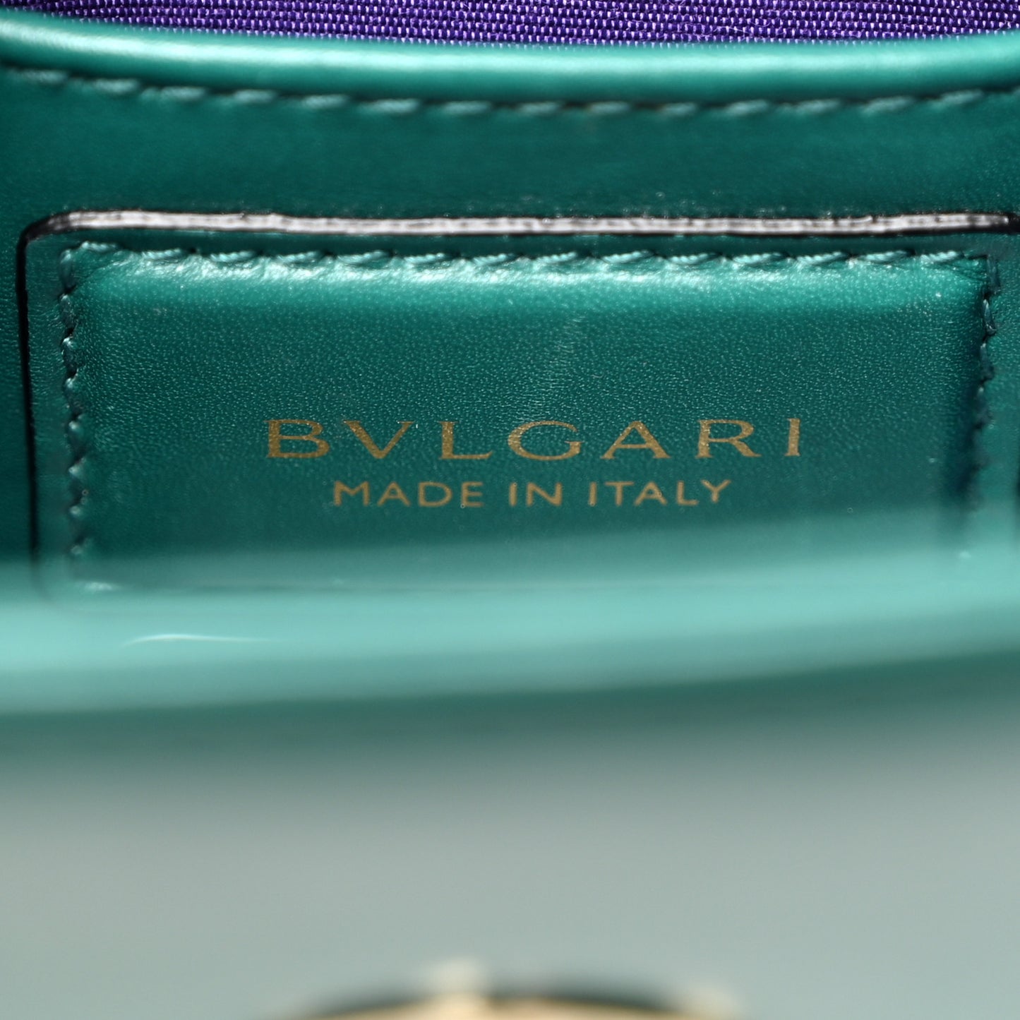 Calfskin Small Serpenti Forever Snake Strap Crossbody Bag Emerald Green