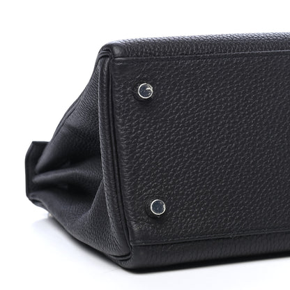 Hermes Togo Kelly Retourne 28 Black 8 of 9
