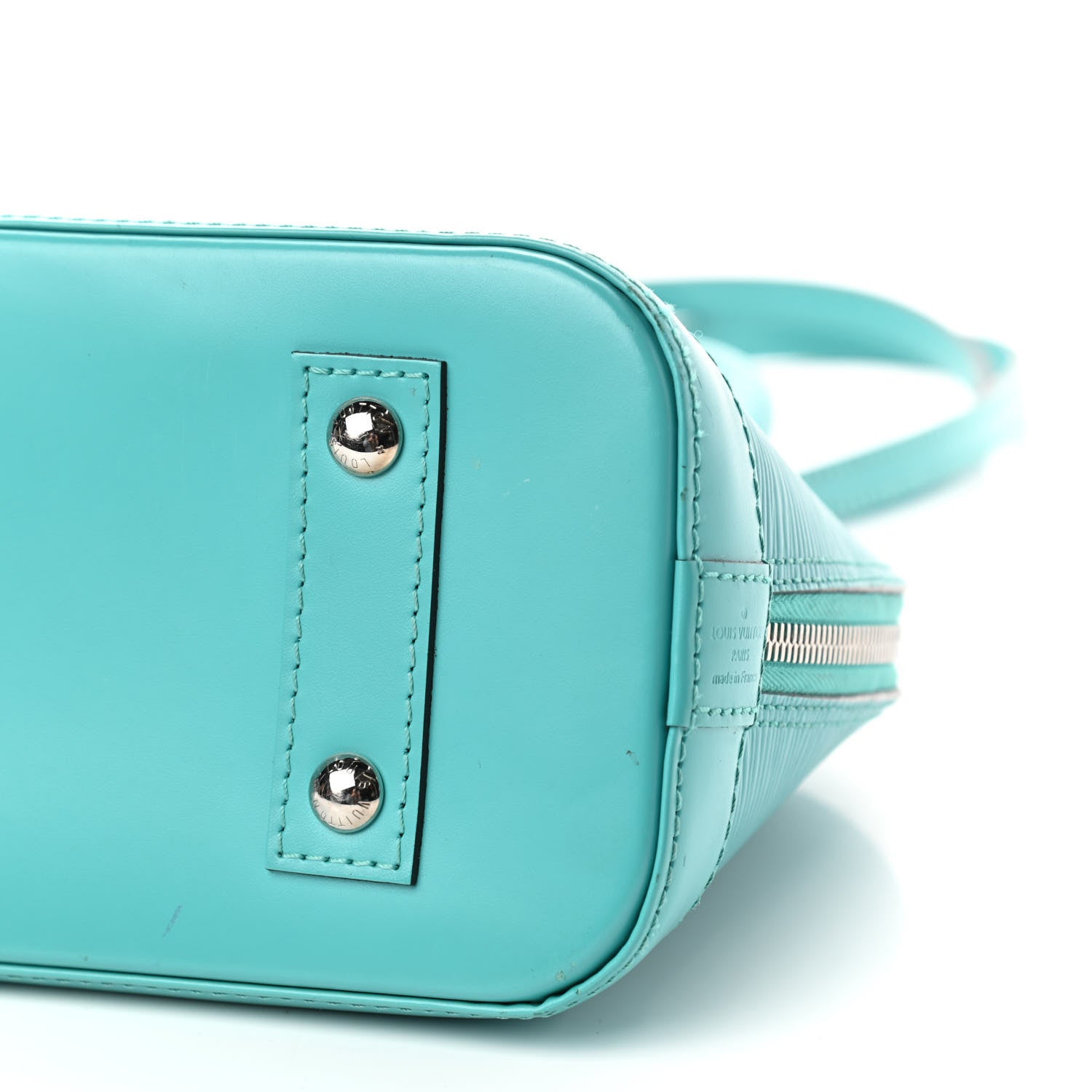 Louis Vuitton Epi Alma BB Turquoise 7 of 9