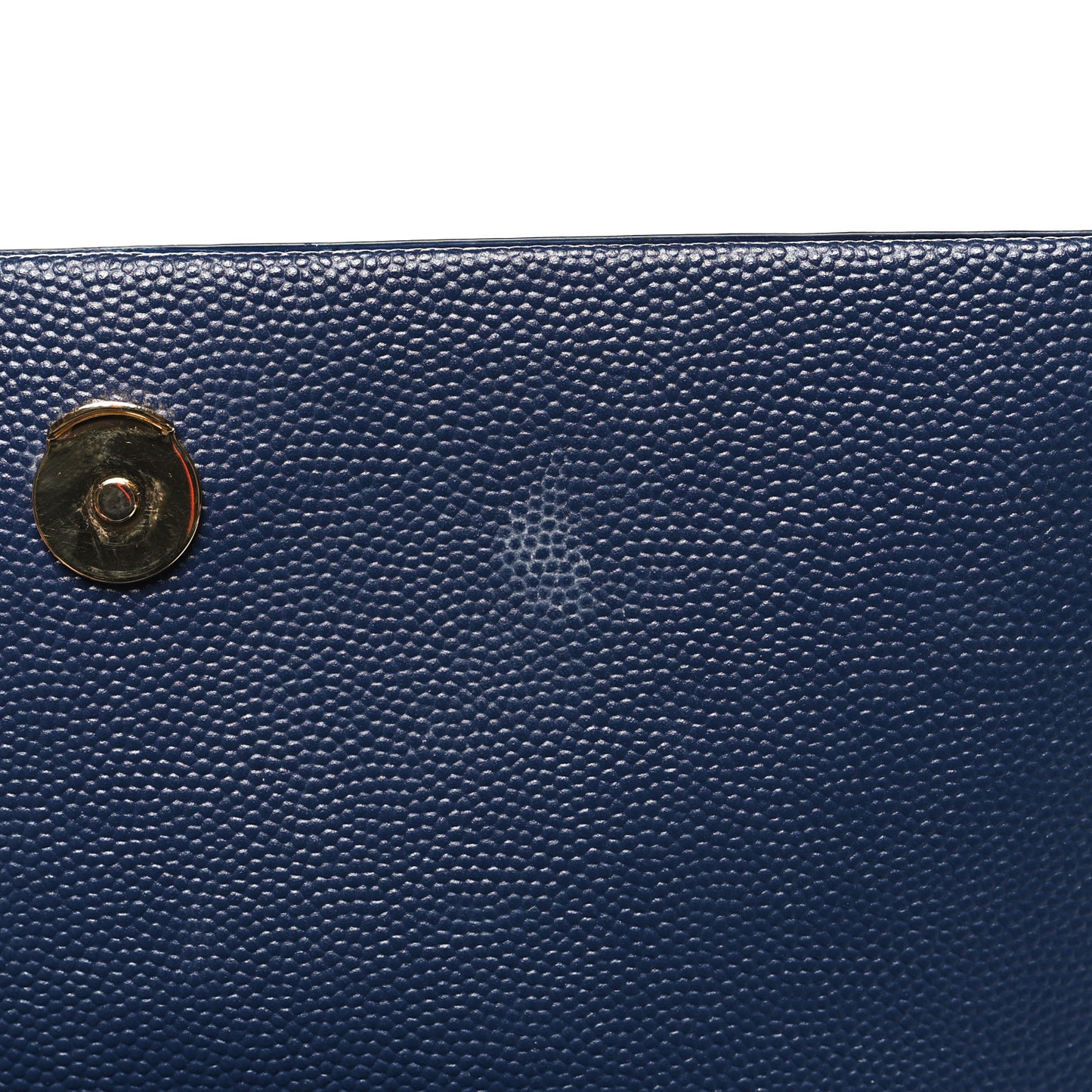Grain De Poudre Small Classic Monogram Kate Tassel Satchel Blue