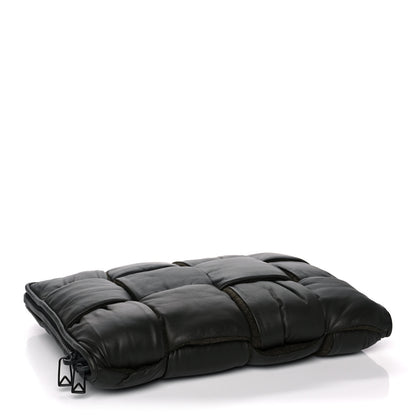 Bottega Veneta Calfskin Maxi Intrecciato Puffy Laptop Pouch Camping 4 of 10