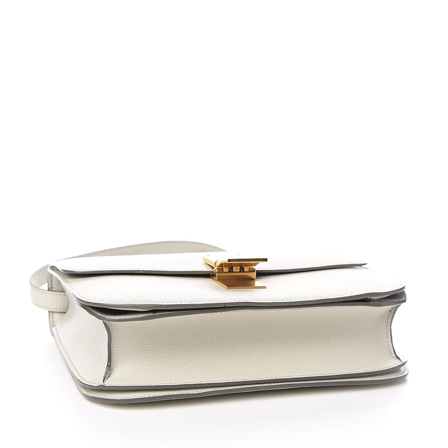 Celine Liege Calfskin Medium Classic Box Flap Bag Pale Grey 4 of 11