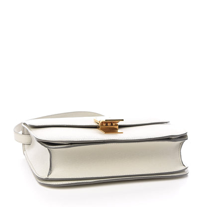 Celine Liege Calfskin Medium Classic Box Flap Bag Pale Grey 4 of 11