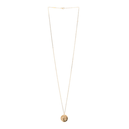 Van Cleef & Arpels 18K Yellow Gold Zodiac Libra Pendant Necklace 3 of 5