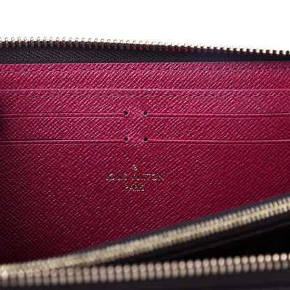 Louis Vuitton Monogram Clemence Wallet Fuchsia 6 of 7