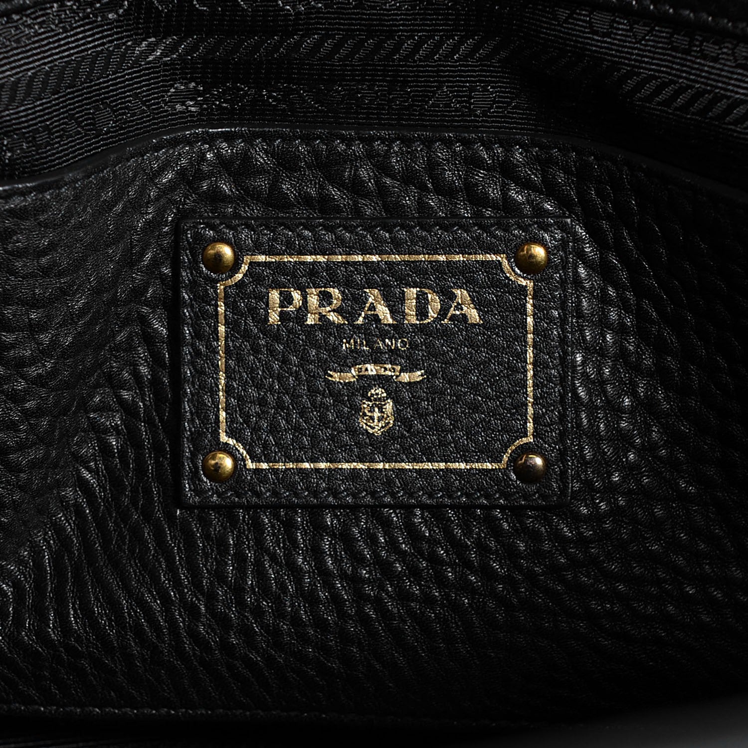 Prada Vitello Daino Shopping Tote Nero Black 6 of 10