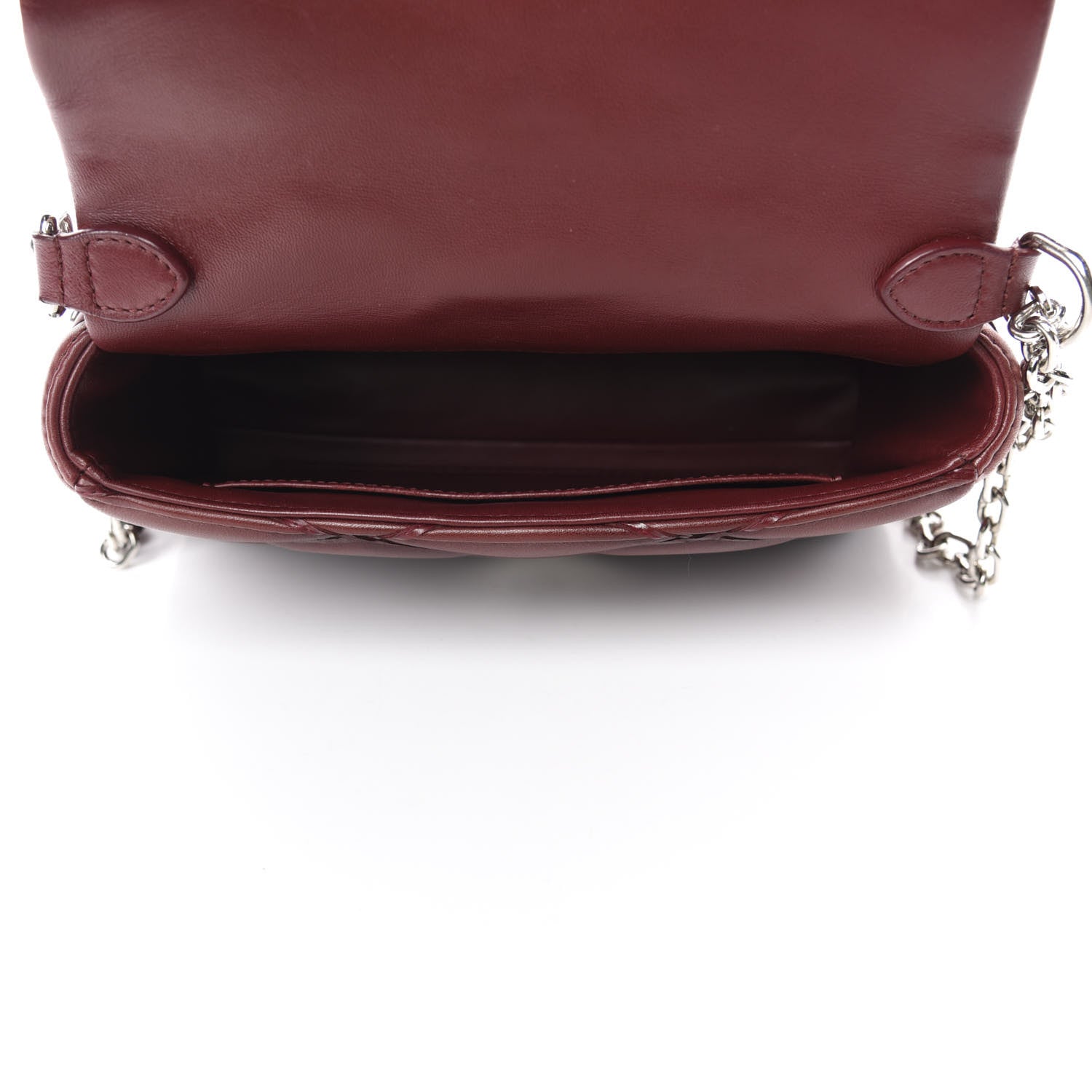 Louis Vuitton Lambskin Malletage GO-14 PM Bordeaux 5 of 10