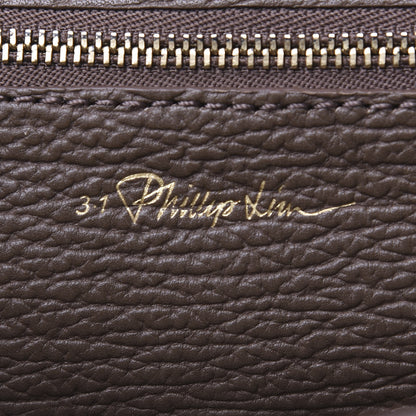 3.1 Phillip Lim 3.1 Textured Calfskin Mini Pashli Satchel Taupe 6 of 11
