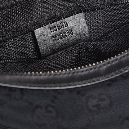 Gucci Monogram GG Small Clasp Hobo Black 7 of 7