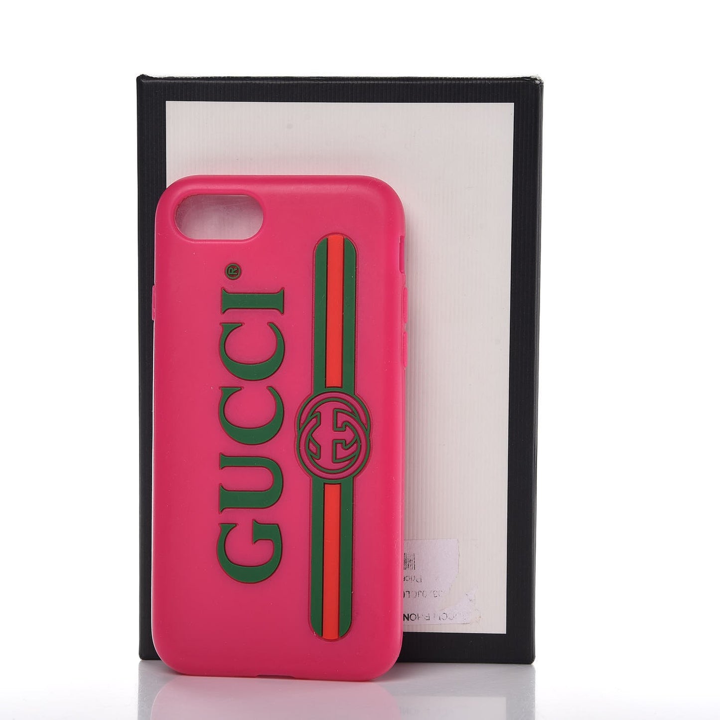 Rubber Print iPhone 8 Case Pink
