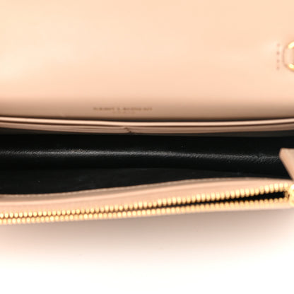 Saint Laurent Smooth Calfskin Classic Monogram Kate Tassel Chain Wallet Dark Beige 5 of 16