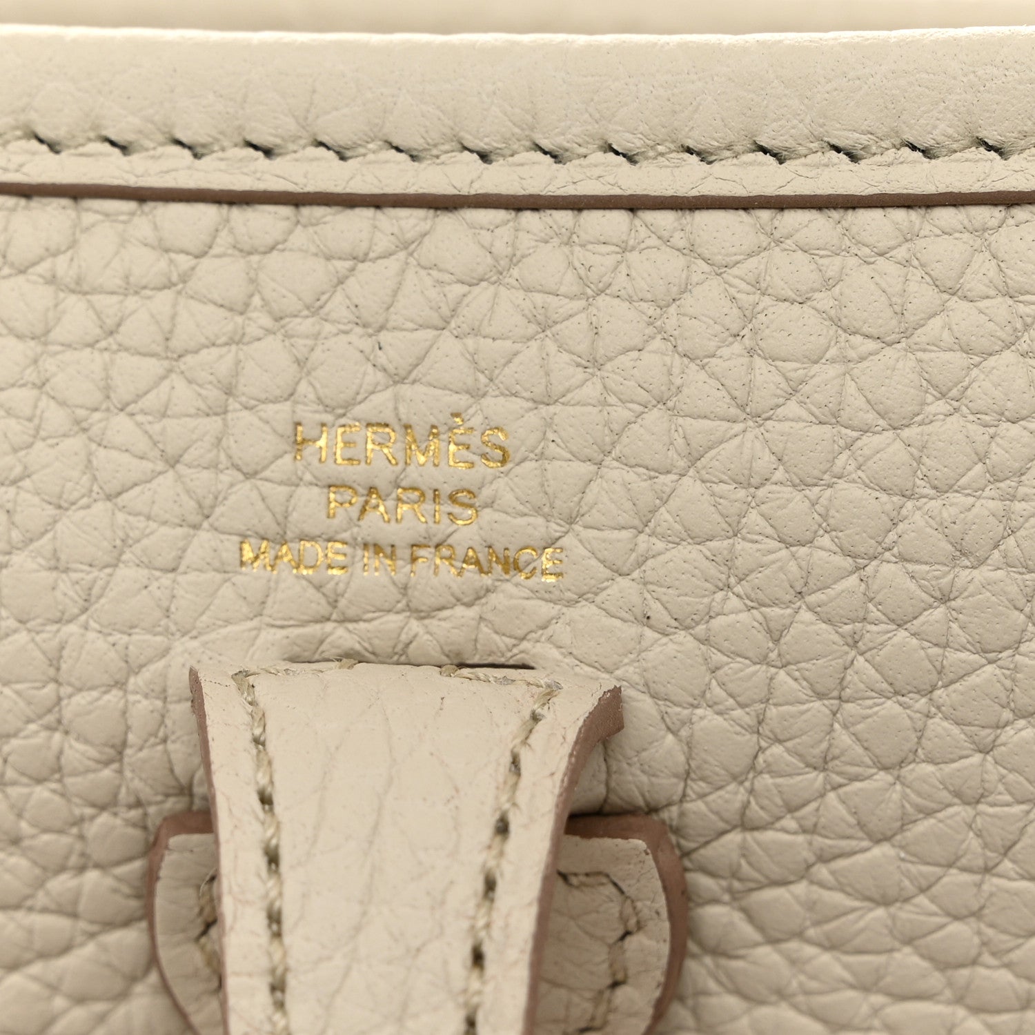 Hermes Taurillon Clemence Amazone Evelyne TPM Beton 6 of 11