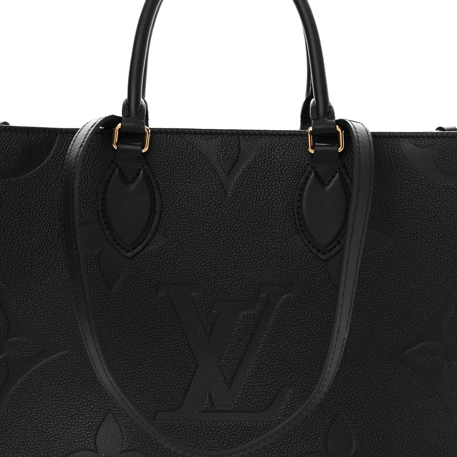 Louis Vuitton Empreinte Monogram Giant Onthego MM Black 8 of 12