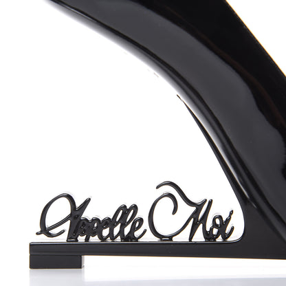 Saint Laurent Patent Opyum Appelle Moi Ankle Strap Pump 39 Black 9 of 10