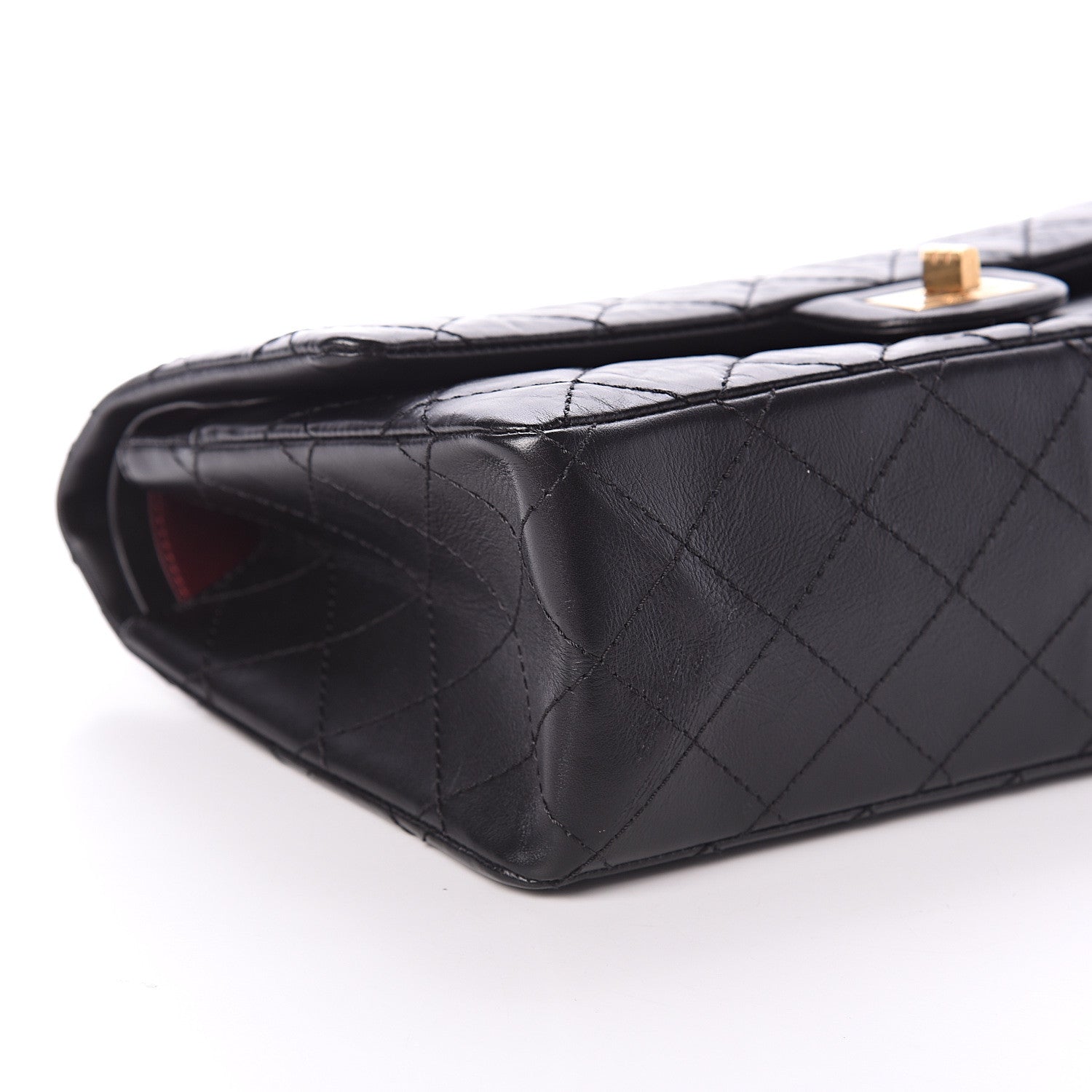 Chanel Aged Calfskin Quilted 2.55 Reissue 226 Flap Black 7 of 8